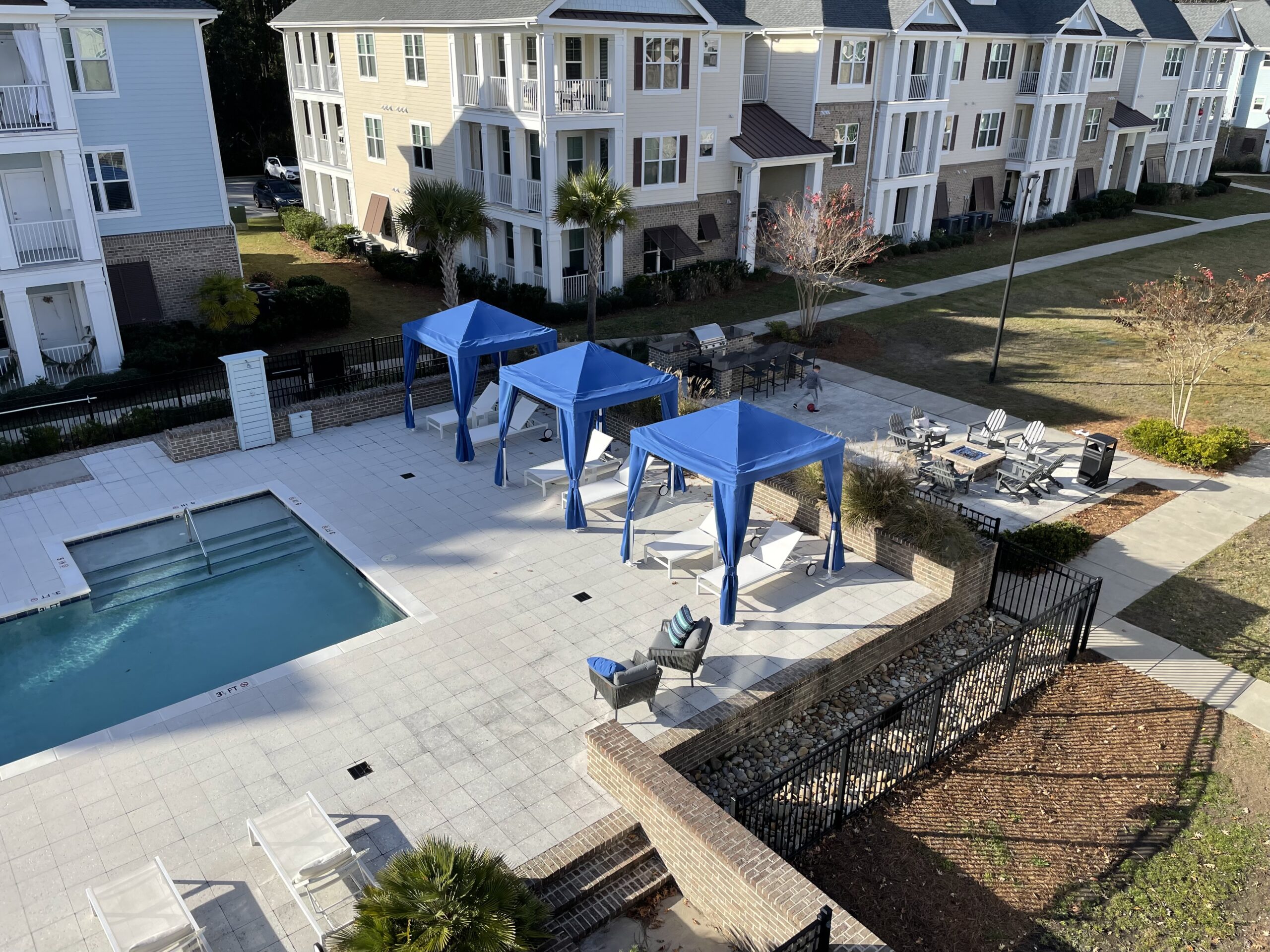 Legacy Mt. Pleasant – Firepit & Poolside Cabanas - B squared Purchasing